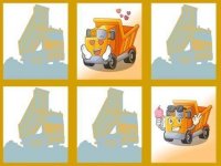 Dump Truck Tile Flip Challenge