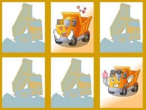 Dump Truck Tile Flip Challenge - Ludoryx free online game