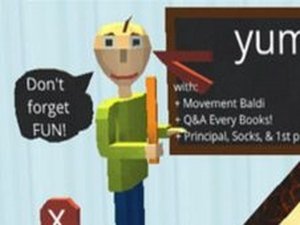 Baldi's Basics Multiplayer Race