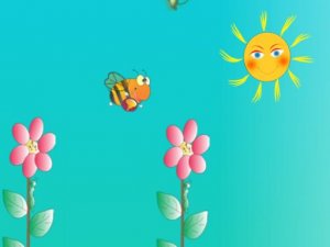 Swinging Bee Arcade Game - Ludoryx free online game