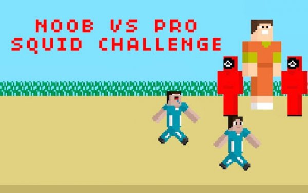 Noob vs Pro Squid Challenge - 2 Player Online Game