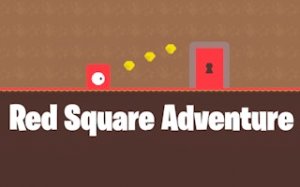 Crimson Block Quest: Shape-Based Platformer - Ludoryx free online game