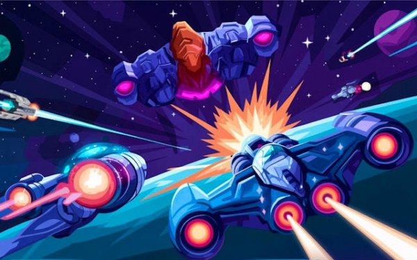 Air Space Precision Fighter: Galaxy Battle Online Game