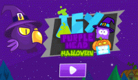 Icy Purple Head Halloween Puzzle