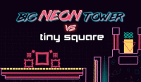 Big NEON Tower Tiny Square